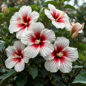 Гибискус Рэд Элеганс купить по цене от 380р. в интернет-магазине «Посадика» с доставкой почтой в в Шебекиное и по всей России – [изображение №1].